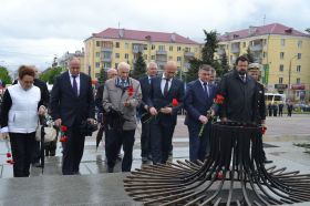 Торжественное открытие Вахты памяти