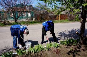 «Старшее поколение» в Павловске организовало акцию «Уютный дом»