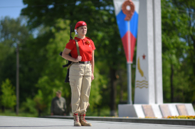 09.05.2019 г. Возложение цветов и акция "Бессмертный полк"