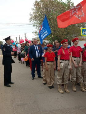 Празднование Дня Победы в Яшалте.